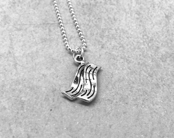 Bacon Necklace, Sterling Silver, Bacon Jewelry, Gifts for Her, Everyday Jewelry, Food Necklace, Handmade Jewelry, Bacon Lover