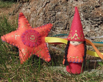 Magic wand & Gnome Set