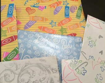 Vintage Gift Wrap / Assorted Sheets