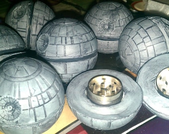 ORIGINAL Star Warz Death S. Tar Grinder CURRENT and ready for herbs gift idea Holiday Lavender, vanilla bean cilantro nerdy