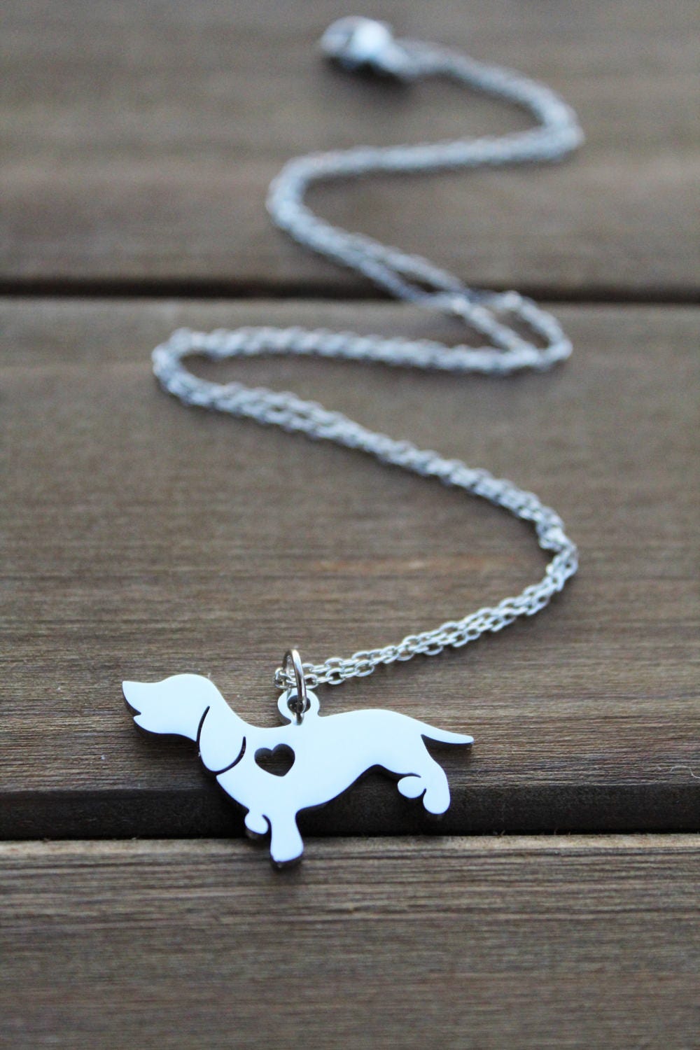 dog charm necklace