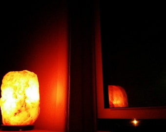Himalayan Salt Lamp Night Light Digital Photo