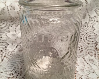Jumbo Vintage Peanut Butter Jar