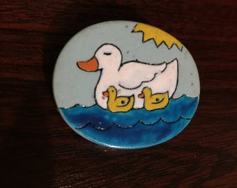 Sleeping Duck Pin/Badge