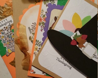 Set of ten Very cute thanksgiving cards!