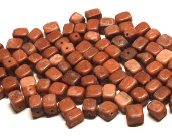 Destash Mixed Lot of 3.4 Oz. of Stone Beads, Destash Beads, Destash Stone Beads, Stone Beads Lot