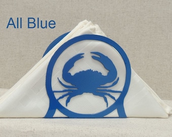 Blue Crab Napkin Letter Holder