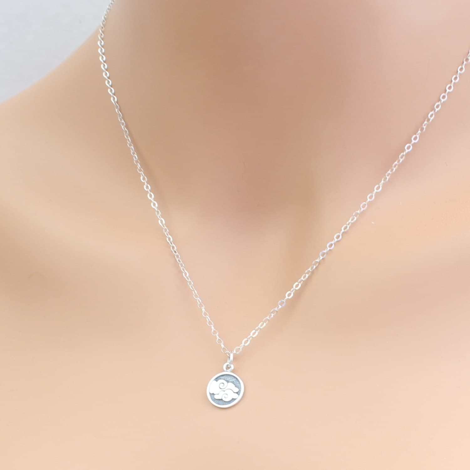 Air Element Necklace Elemental Jewelry Four Elements Symbol