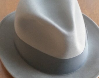 Grey Fedora by Julius Garfinckel & Co.