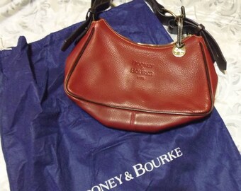 Dooney and Bourke Leather Shoulder Hobo Bag