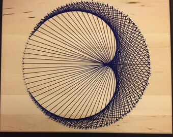 Lab Face String Art
