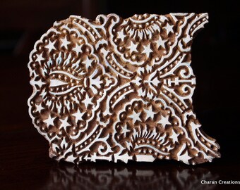 Textile Stamp, Pottery Stamp, Tjaps, Blockprint Stamp, Printing Blocks- Decorative border/seamless pattern