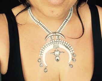 Boho Bib Statement Necklace