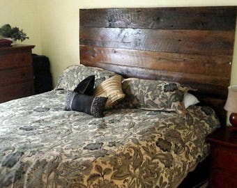 Barn Wood Headboard, all sizes twin, full and queen Free ship USA