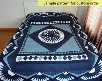 amish made compass star quilt king size quilt amish quilt king size quilts for sale
