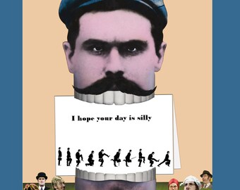 Monty Python - Ministry of Silly Walks - Greeting Card