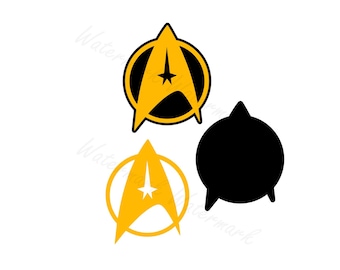 star trek logo etsy