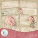 Journal Paper Pack, Journal Ephemera, Digital Journal Pages, Vintage Paper, Junk Journal, Paper Craft Supplies, Scrapbooking - Shabby Rose