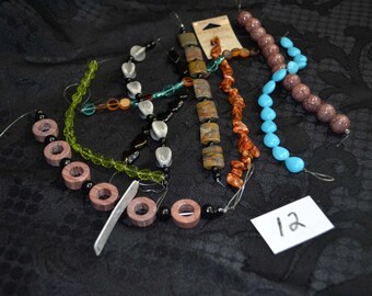 9 Strands of Various Beads