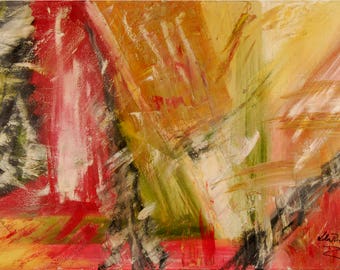 Abstract painting box "winds"