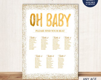 u shaped seating chart template