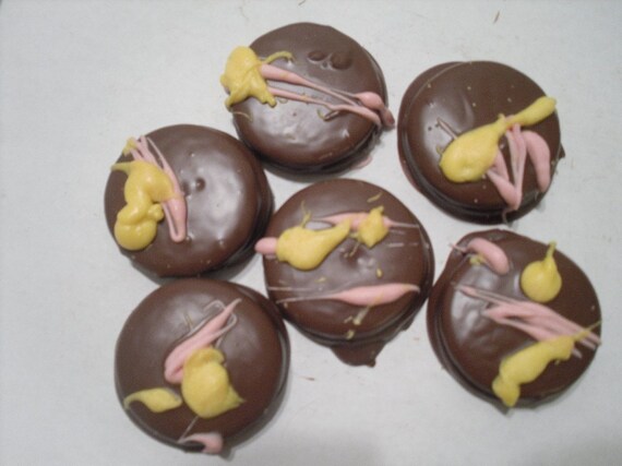 A Half Dozen Chocolate Covered Golden Oreos