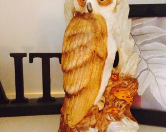 Vintage ceramic owl