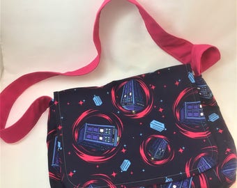 Ipad messenger bag - Doctor Who Tardis