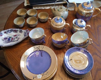 Vintage Japanese dinnerware.