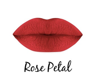 Matte Liquid lipstick (Rose Petal)
