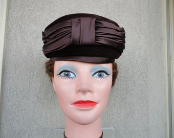 Brown Valerie Modes Vintage Hat