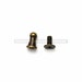 Screw-On Stud Rivets - Metal - 4mm - Antique Gold (1PCS)