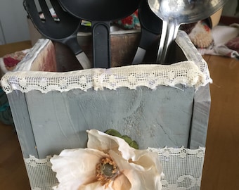 Handmade Utensil Holder