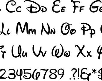 Free Free 97 Disney Svg Free Font SVG PNG EPS DXF File