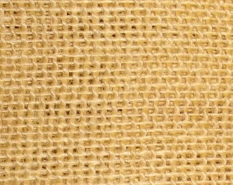 47"- 48" Inch Butter Colored Burlap By The Yard