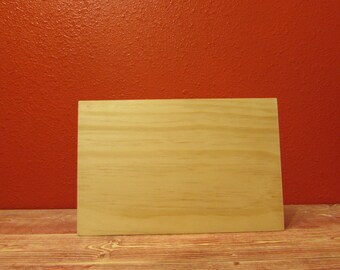 Unfinished Wood Sign, Unfinished Wooden Sign, Bare Wooden Sign, Pinterest DIY, Blank Wedding Sign, Raw Wood, DIY, Solid Pine,7.25" x 12"