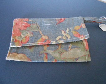 Handmade Wristlet, Flowers