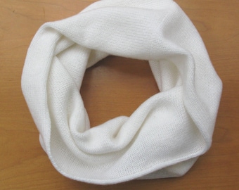 100% cashmere snood (ring scarf)