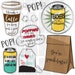 Teacher Appreciation Day Pop Tea and Snack Themed Kit PNG and SVG Files + BONUS File