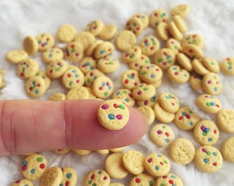 10/20 Miniature Cookies,Miniature Bakery,Miniature Food,Dolls House Food,Miniature Sweet,Miniature Jewelry,Miniature Accessories,Miniatures