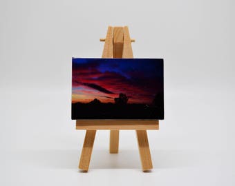 Silhouette - Mini Canvas w/ Easel