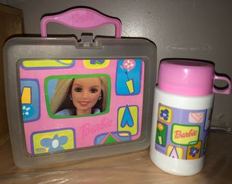Vintage Barbie Lunchbox with Thermos