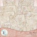 Journal Design Paper Pack, Background Papers, Roses, Ephemera, Junk Journal, Paper Craft Supplies, Decoupage, Scrapbooking - 'Rose Kissed'
