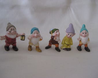 Vintage Seven Dwarf Figurine YOU CHOOSE