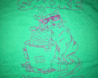 Green GB Kitty tee (3XL ONLY)