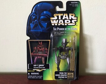 Vintage Star Wars ASP-7 Droid Toy Figure