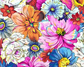 Paintbrush Studio - Fantasia - Packed Floral - Multi - Fabric by the Yard 120-11461