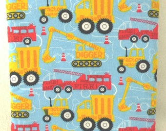 Fire Engines, Diggers, Tractors, and Dump Trucks Quillow!