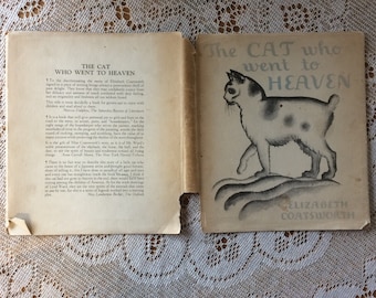 The Cat Who Went to Heaven by Elizabeth Coatsworth, illustrated by Lynd Ward, 1931