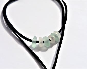 Sea Glass Necklace,Sea Glass Choker,Handmade Jewellery,BOHO,Choker,Seaglass Jewelry,Sea Glass Jewellery,Northumbrian Sea Glass,Gift Ideas